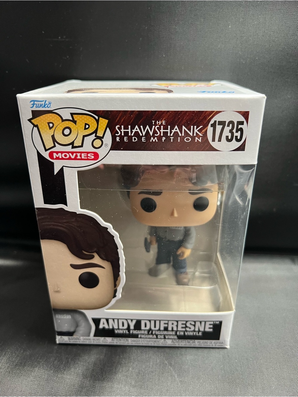 Funko Pop! Movies The Shawshank Redemption Andy Dufresne #1735 Vinyl Figure NIB